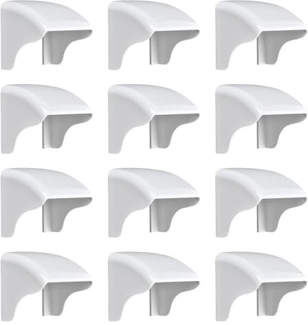 Cubierta Protectora for Enchufe, protección de Salida de Interruptor for Exteriores Tipo 86, Resistente a la Lluvia y al Polvo, 105x105mm(White 12pcs)