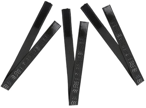 HEALEEP 3 Pièces Bandeau de Maintien pour Lunettes Noir en Polyester et Métal, Prévient la Déformation Post-opératoire du Nez et Soulage L'inconfort Pendant la Récupération