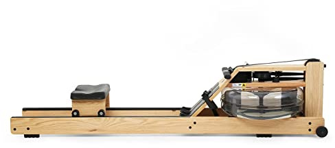 WaterRower Oak Rowing Machine with S4 BLE Monitor | USA Made Water Rower | Original Handcrafted Erg Row Machine for Home Use & Gym