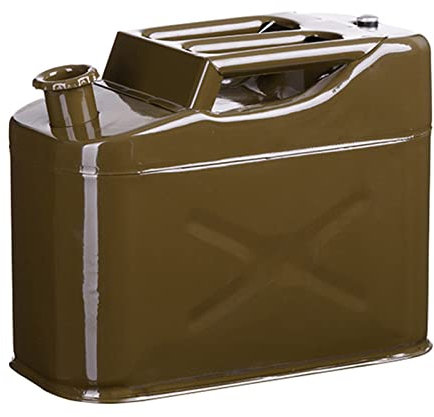 BHBXZZDB Depósito de Combustible de Metal de Contenedor de Gasolina Espesada de Gran Capacidad con tubería, 10L/20L/25L/30L