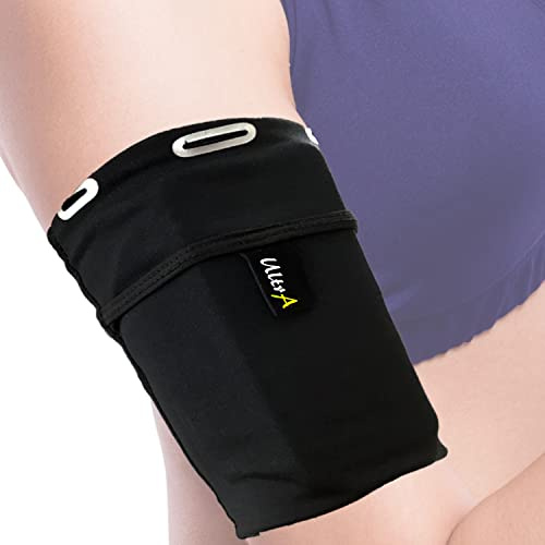 RevereSport Universal Armband for all Phones (Compatible iPhone 16/15/14/13/12/11/8/SE/Plus/Max/Pro/Mini, Samsung Galaxy S25/S24/S23/S22/S21/S20/Ultra) (S)
