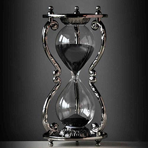 BOSUGE, Vintage-Metall-Sanduhr-Timer 30 Minuten for Klassenzimmer, Spiel, Heimbüro, Dekoration, Konstellation, Modellierung, Zeitmanagement-Assistent ( Color : Libra , Size : - )