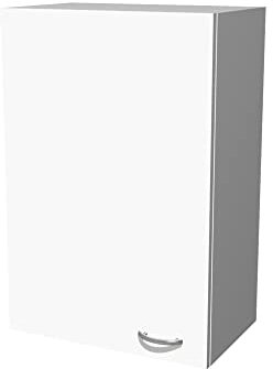 Flex-Well Küchenhängeschrank 60 cm breit – 89 cm hoch – Weiß – Küchenoberschrank/Wandschrank Küche aus der Serie Witus