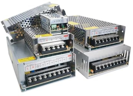 KOZWAY Transformador AC DC 220 a 12 V Fuente de alimentación 3V 5V 9V 12V 15V 18V 24V 36V 48V Fuente de alimentación de Tira Led conmutada 12 24 voltios (Size : 5V Power Supply, Color : 10 A)