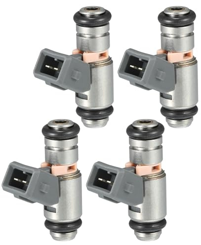 A ABSOPRO Injecteur De Carburant No.8200025248 Pour RENAULT Twingo 01-07 1.0/1.2 Pour RENAULT Kangoo 2002-2007 1.0 Gris 4