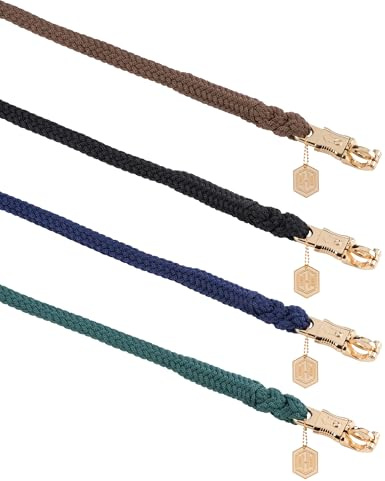 Eskadron Heritage Strick Duralastic mit Panikhaken, Farbe:True Blue