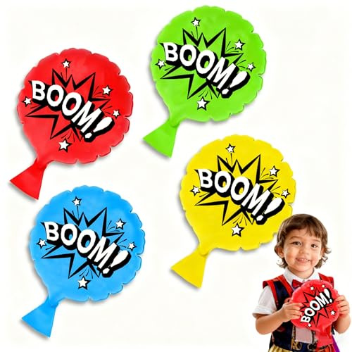 Whoopie Cushion Toys for Kids 4 Pack, 8 Whoopee Cushion Prank Kit Toys, Kids Party Favors Funny White Elephant Gifts for Adults Woopie Cushion April Fools Day Gifts