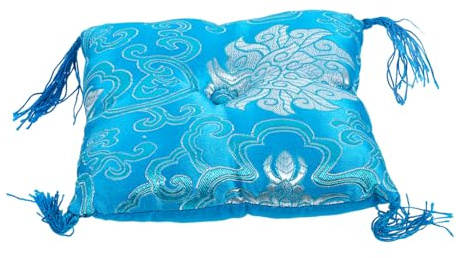 TOYANDONA Tapete para Cuencos Cantores Creativo Tapete para Cuenco Tibetano Delicado para Practicar Meditacion Sonido de Buda Color Aleatorio