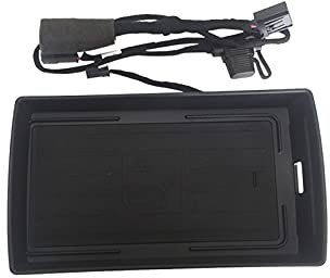 YPMERDYXB 10W Car QI Wireless Charger Fast Charging Case Charging Panel Phone Holder Accessories, for, A3 S3 8V 2014-2018 Wireless Charging Pad