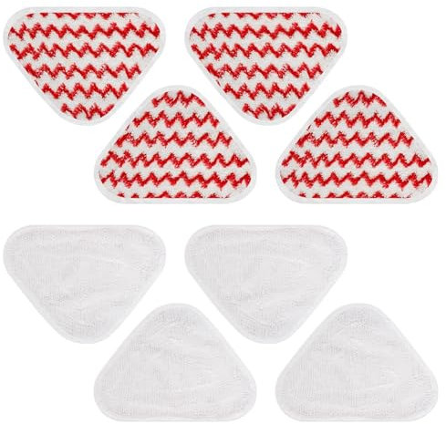 QASULER Parti di Ricambio Panno Lavabile for mocio Compatibile con Steam Mop Cleaner Accessori Panno Lavabile for mocio Pezzo di Ricambio per pulitore a Vapore