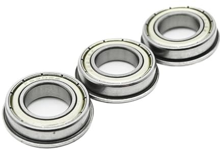 5 pezzi cuscinetto a sfere flangiato F6700 F6702 F6800 F6801 F6802 F6900 F6901 F6902 F6903 ZZ Z RS cuscinetti flangiati schermati in metallo a parete sottile copertura in ferro qualità normale(F6803ZZ