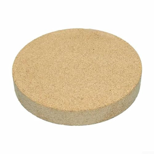 Yuanpgky Tablero de vermiculita resistente al calor para chimenea y estufa, clasificación de 1100 °C, para fácil corte, para estufas de leña, hornos de pizza, barbacoas, ladrillo refractario de