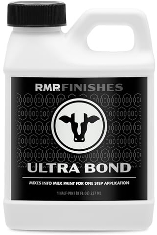 RMP Finishes Ultra Bond Adhesion Promoter Bonding Primer for Painting Plastic, Shellac, Glass, Painted, Varnished Surfaces, No VOCs, 8 oz.