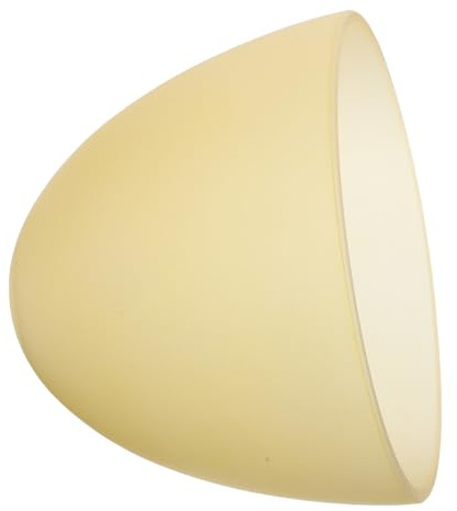 VICASKY Abat-jour en Verre Dépoli 42 Mm pour Lustre – Cache-ampoule en Verre Cloche – Abat-jour Suspendu pour Plafonnier et Lampe de Table – Diffuseur Anti-éblouissement pour Salon,