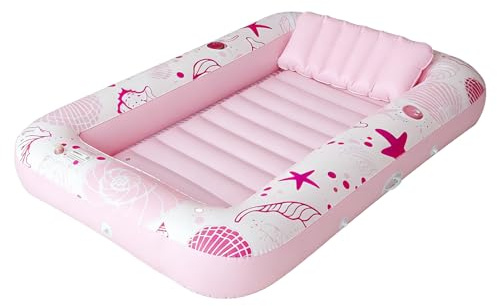 Inflatable Tanning Pool Lounger Float,Water Recreation Lounger with Cup Holder - Sunbathing Water Lounge | for Adults Families Vacation Resort Beach Lake Summer