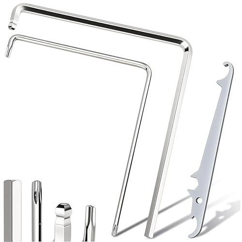 Zuuyye - Set di 3 Utensili di Regolazione per Finestre in Acciaio con Testa Sferica & T15 per Finestre e Porte, Ricambi per Ferramenta