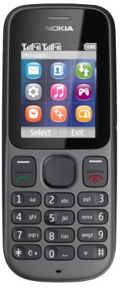 Nokia 101 Dual-SIM Handy schwarz