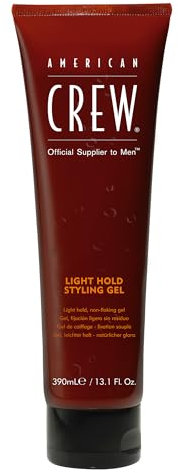 American Crew mäns hårgel, lätt att hålla stylingprodukt, 387 ml