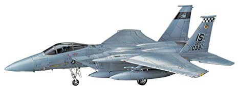 Hasegawa F-15C Eagle Modellflugzeugbausatz im Maßstab 1:72