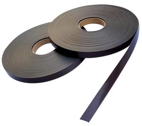 Bande magnétique autocollante super qualité - Lot de type A et B - 1,5mm x 12,7mm x 5m chacun - Ruban aimanté adhésif pour des solutions de fixation flexible - Bandes adhésives aimantées