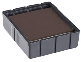 Colop 107471 e/Q17 2 cuscino in blister, Timbro, Nero