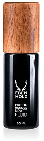 EBENHOLZ skincare Gesichtslotion Mattierendes Kraftfluid für Männer, 30 ml | Anti Glanz Pflege, Kastanienextrakt und Vitamin E, Verfeinert Poren, Reduziert Ölglanz, Ideal für Misch-/ölige Haut