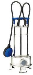 EBARA serie RIGHT 75 MA Elettropompa monofase sommergibile per acque cariche in AISI 304 con gallegg