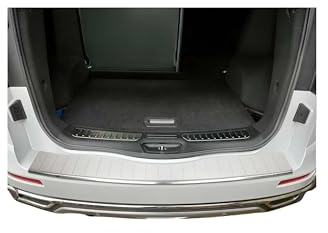 Protection de seuil de chargement pour Renault Koleos 2017-2025 en acier inoxydable argenté