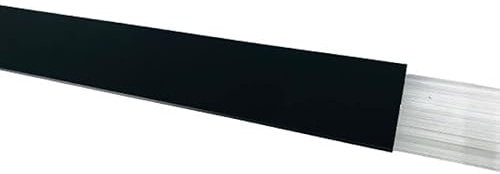 Handel Hoffmann Kappleiste mit Blende (Alu anthrazit RAL 7016, 2 m)