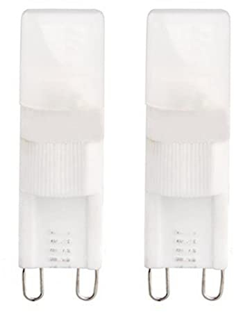 Niniang 2 x G9 LED-Leuchtmittel, Warmweiß, Projektor, hohe Leistung, 1 W, AC 220 – 240 V, HOT