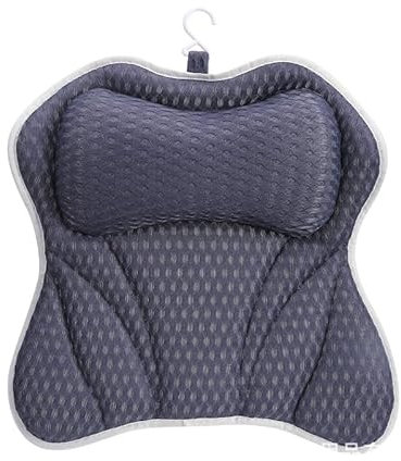 Badewannenkissen 4D Grüner Schmetterling Mit SaugnäPfen,Mit 4D-Air-Mesh-Technologie Und 6 SaugnäPfen,Ergonomisches & Muskelentspannendes Premium Badekissen,StüTzfunktion FüR Badewannen Und Home Spa