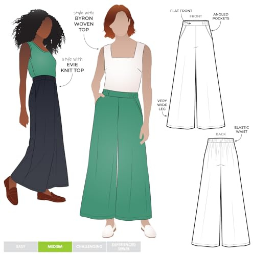 Style Arc Schnittmuster – Loddon gewebte Hose (Größen 38-50)