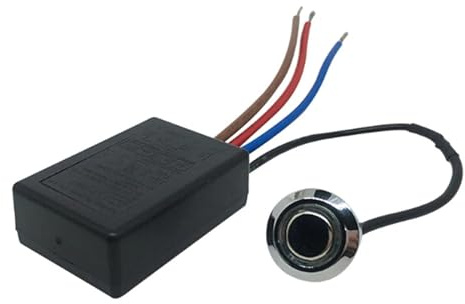 MINGD Eingebauter 3-Wege-Finger-Touch-Dimmer 25–150 W for Tungslen-Glühlampen oder 3–25 W LED-Lichteingang 220–240 V AC