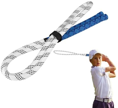 Golfschwung-Trainingshilfe-Seil | Golfschwungseil | Golf Rope Swing Trainer | Tragbare Golfschwungtrainer-Hilfsmittel | Distanzseil Verbessern Sie Die Schwunggeschwindigkeit Beim Golf-Aufwärmstab