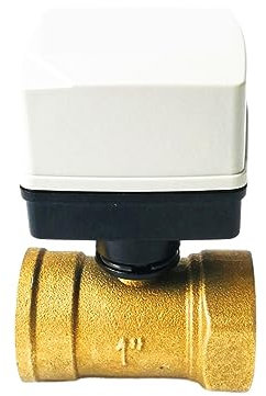 Kugelventile, Wasserventil 1 Kleines Kompaktes Elektrisches Wasserventil 3 Drähte 2 Motorisiertes Steuerventil For Solarheizsysteme