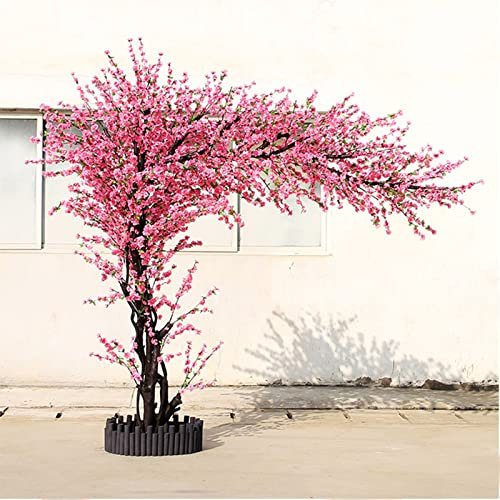 Árbol De Flor De Cerezo, Árbol De Flor Roja De Simulación, Decoración De Flor De Cerezo, Plantas Falsas De Flor De Cerezo, Árboles Artificiales Para Exteriores Utilizados Para Actividades De Boda