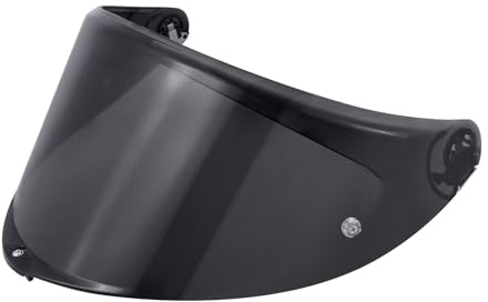 Visière de Casque Moto pour K6 K6S,Écran Pare-Vent pour Casque Moto,Visière pour Casque intégral,Remplacement de Visière de Casque (Noir)