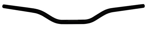 Manubrio Accossato Nero per DUCATI MONSTER 900 dal 1993 al 1999 (CC 900), Piega Bassa (70 mm), in alluminio, diametro costante 22 mm