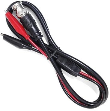 Maigridy BNC Connectors To Double Alligatores Clip Cable Probe Leads For Oscilloscope Testing Oscilloscope Probe Leads