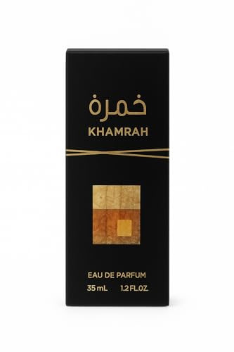 Parfum khamrah Oriental de Qualité 35 ml Fragrance Luxe Longue Tenue pour Homme & Femme Notes Chaudes et Élégantes