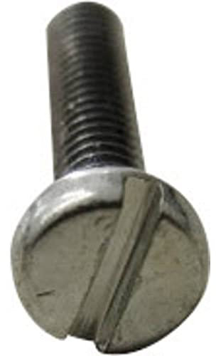 TOOLCRAFT 104155 Zylinderschrauben M2 12mm Schlitz DIN 84 Stahl galvanisch verzinkt 200St.