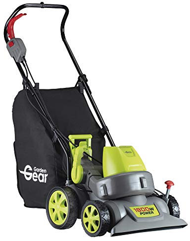 Garden Gear 3 in 1 Artificial Grass Vacuum Lightweight Blower Vac Garden Leaf Shredder, 45-litre Collection Bag,1800 Watts