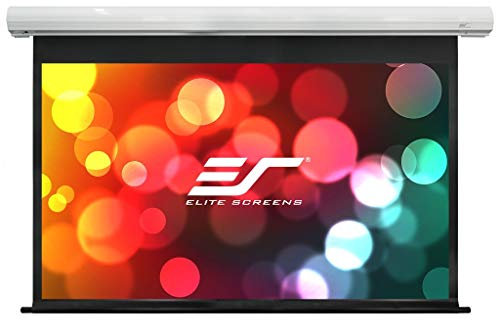 Elite Screens SK100XVW-E10 Saker Series Leinwand für Projektor (16:9, 234 cm) weiß