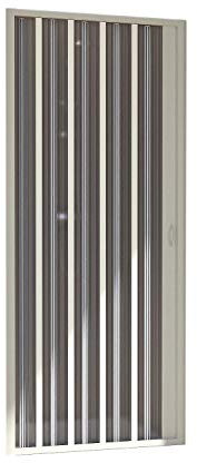 Forte BR120001 Cabine de douche avec porte escamotable, réversible, blanc, 60 x 80 x 185 cm (h)