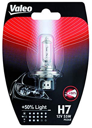 VALEO 032518 H7 Lampadina Faro di profondità +50% LIGHT