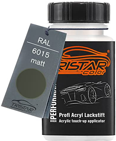 TRISTARcolor RAL 6015 Schwarzoliv matt Lackstift 50 ml schnelltrocknend