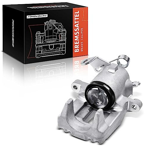 Frankberg Pinza Freno Pinza del Freno Posteriore Sinistra Alluminio Compatibile con Golf IV Variante A3 TT Leon Toledo II O.c.t.a.v.i.a I B.o.r.a Variante Replace# 1J0615423B