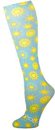 Hocsocx Sunshine Unisex Performance Liner Socks, Moisture Wicking, Rash & Blister Protection for Field & Ice Hockey, Soccer, Skiing, Hiking, Boot Sock, Medium,