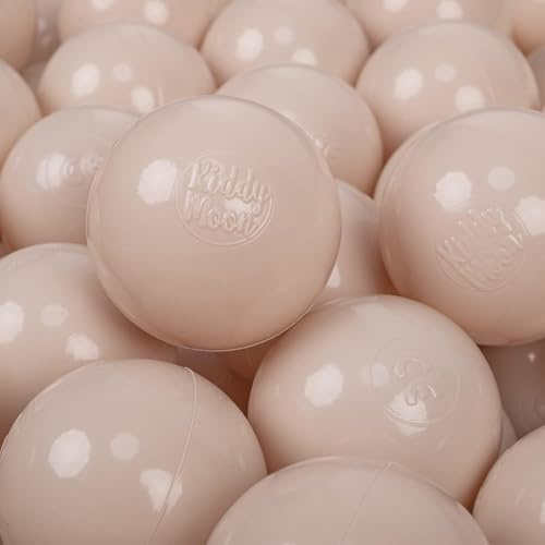 KiddyMoon Bolas Colores para Piscina Plástico Niños Infantil ∅ 7Cm Fabricado UE