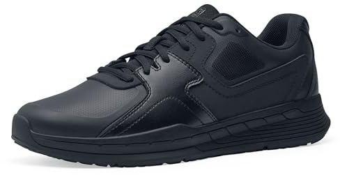 Shoes for Crews Baskets de Travail antidérapantes Unisexes – Confortables, Cuir Souple, Protection Contre Les éclaboussures, OB E SRC, idéales pour Cuisine, Bistro, Services de sécurité – Condor II